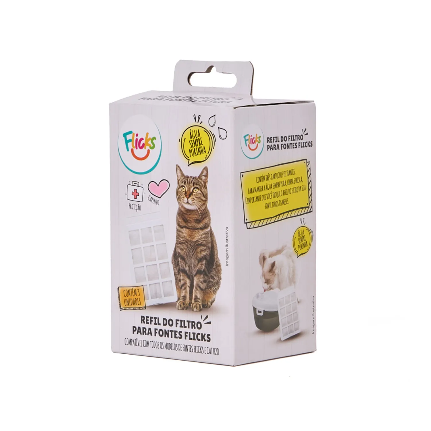 Refil do Filtro para Fontes Flicks